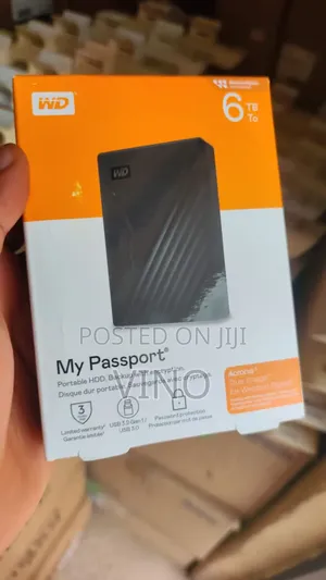 Western Digital (WD) My Passport 6TB Portable External Hard Drive