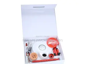 Rocket Red Hookah Acrylic R47-1 Complete
