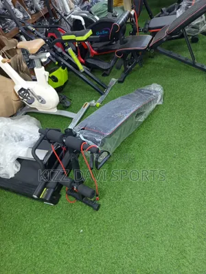 Set Up Bench With Rope