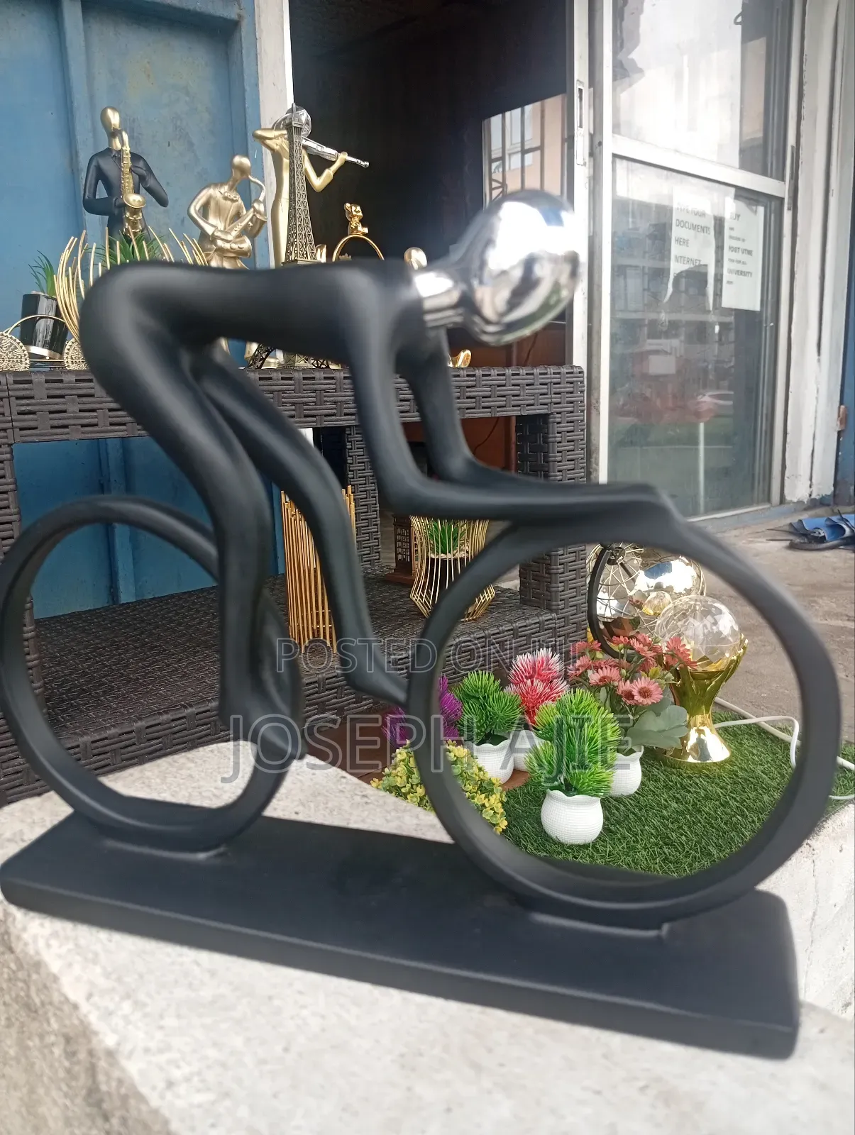 Bicycle Figurines