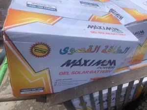 Maximum Power Gel Solar Battery 12v