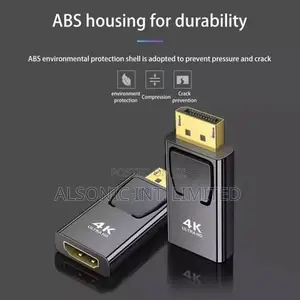 Display Port Male to Male HDMI X2K 1080P DP to HDMI Adapter
