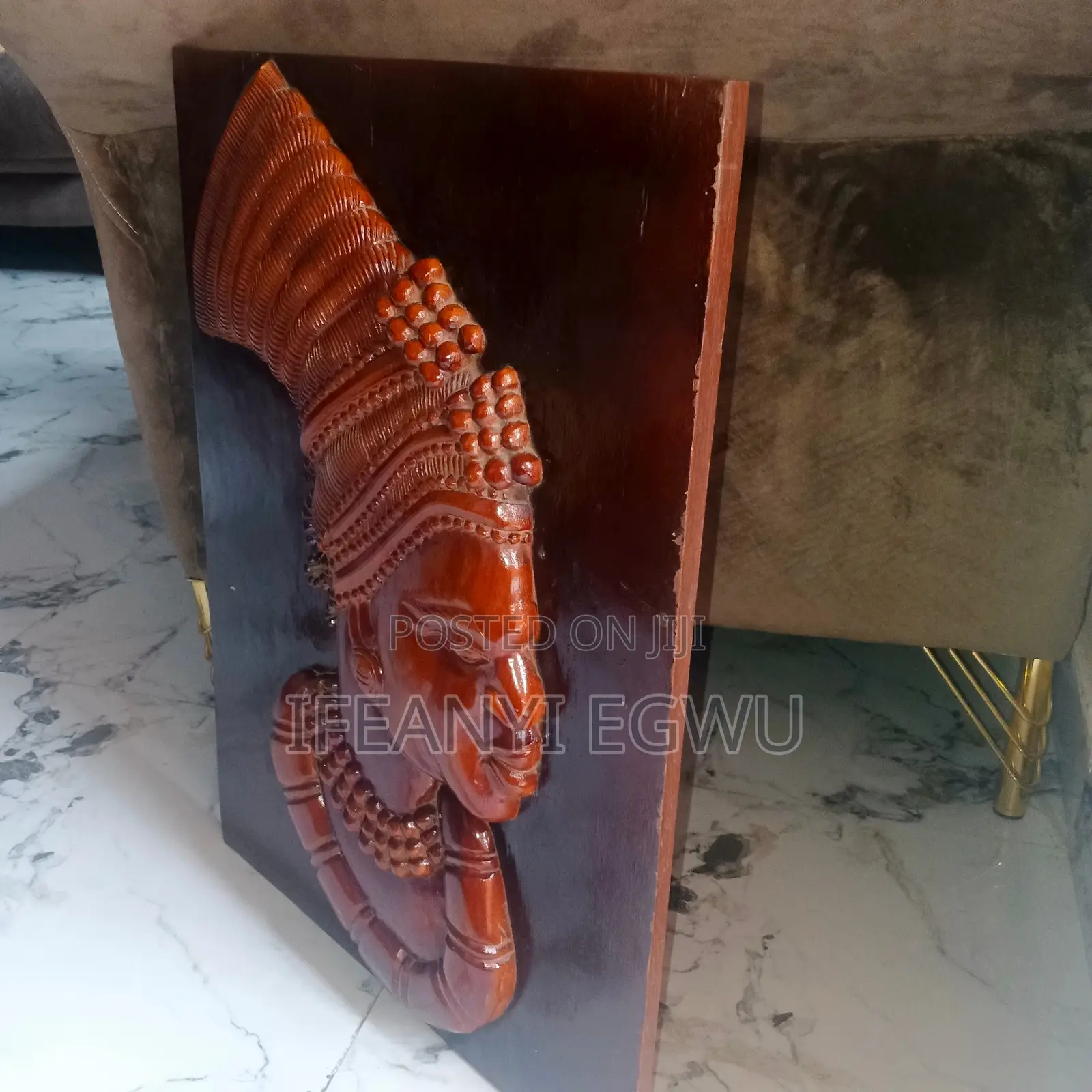Antique Solid Wood Carved Wall Frame (This Frame Is Over 40yrs Old)