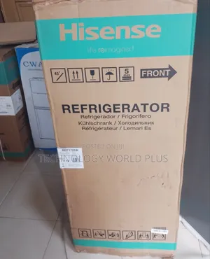 Hisense 124L Double Doors - Ideal for Home, Office, or Shop Use