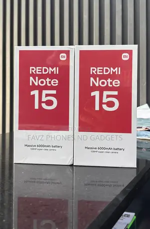 New Xiaomi Redmi Note 15 256 GB Black