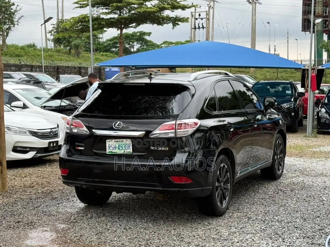 Lexus RX 350 AWD 2012 Black
