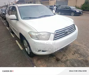 Toyota Highlander 2008 White