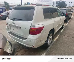 Toyota Highlander 2008 White