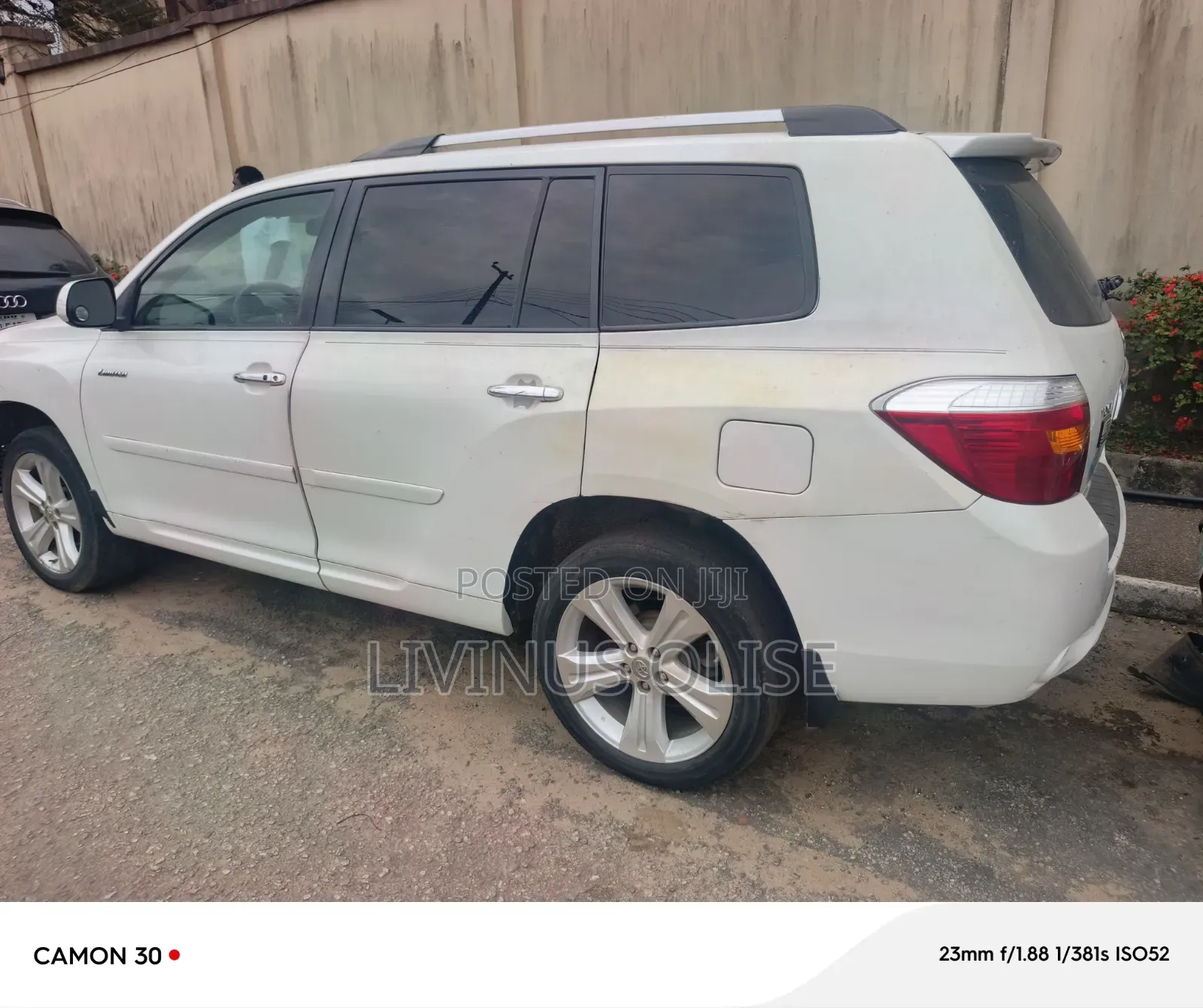 Toyota Highlander 2008 White