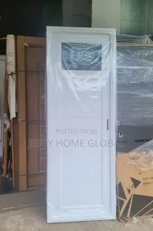 750 Toilet Half Glass PVC White