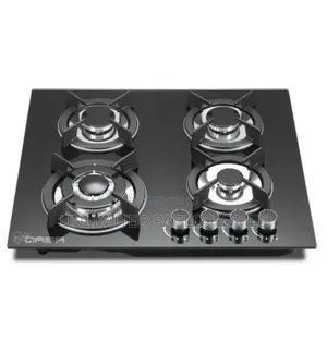 Maxilon Italy 4-Burner Built-in Luxury Gas Hob/ Glass