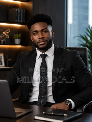 Black Damas Stylish Men's Corporate Tie