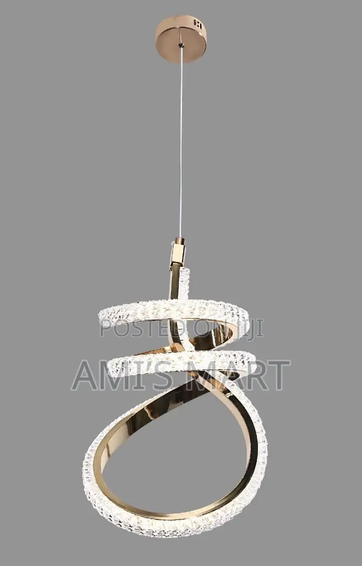 Fancy Crystal Design Pendant Drop Chandelier Light.