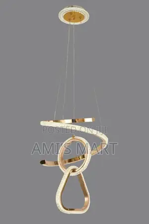 Fancy Crystal Design Pendant Drop Chandelier Light.