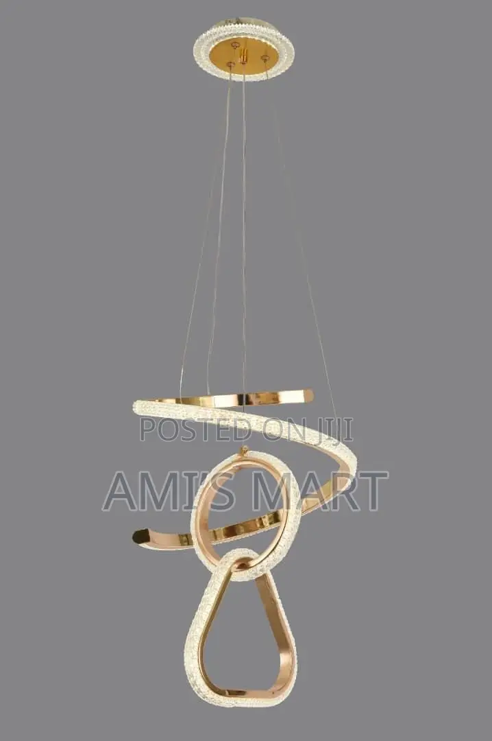 Fancy Crystal Design Pendant Drop Chandelier Light.