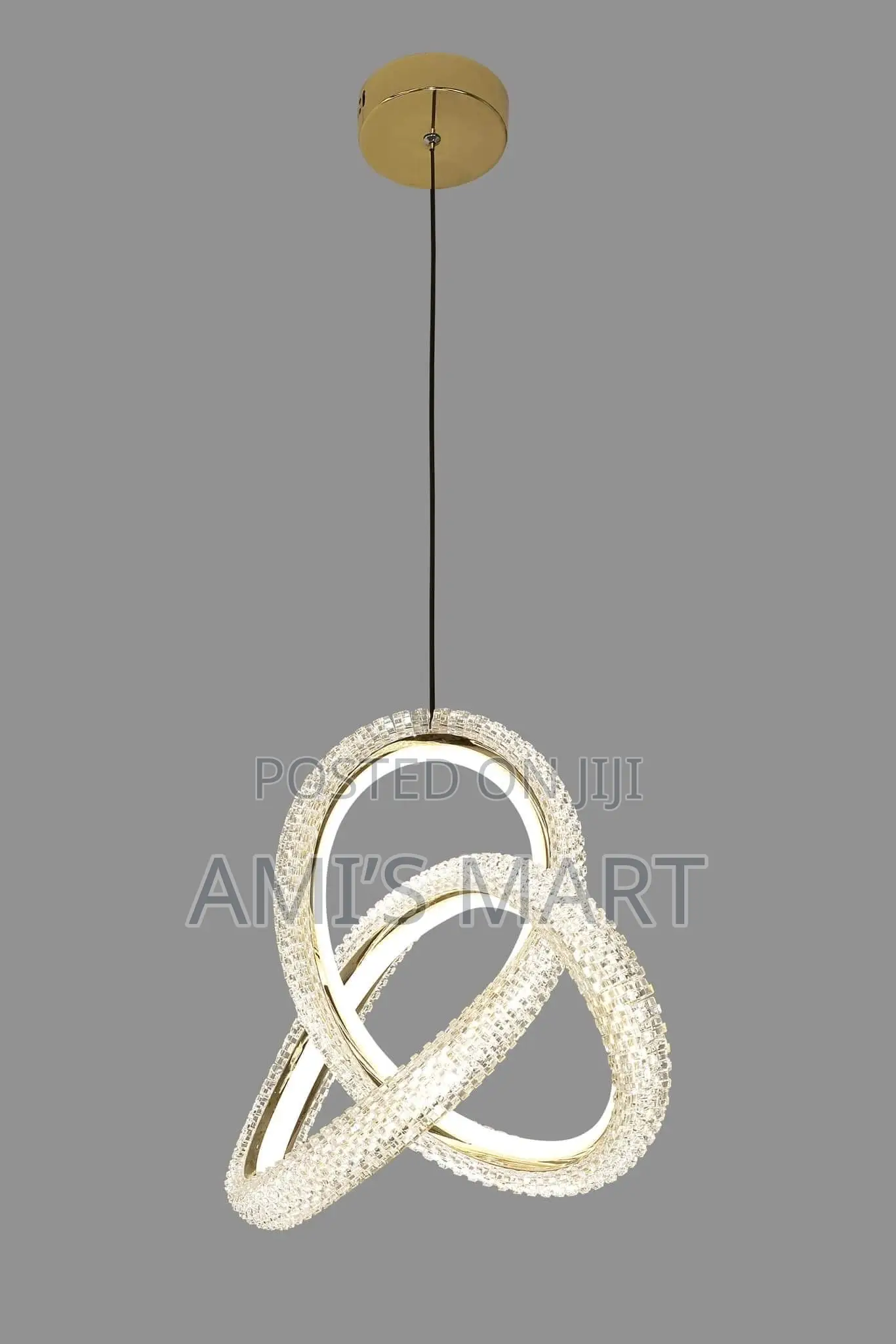 Fancy Crystal Design Pendant Drop Chandelier Light.
