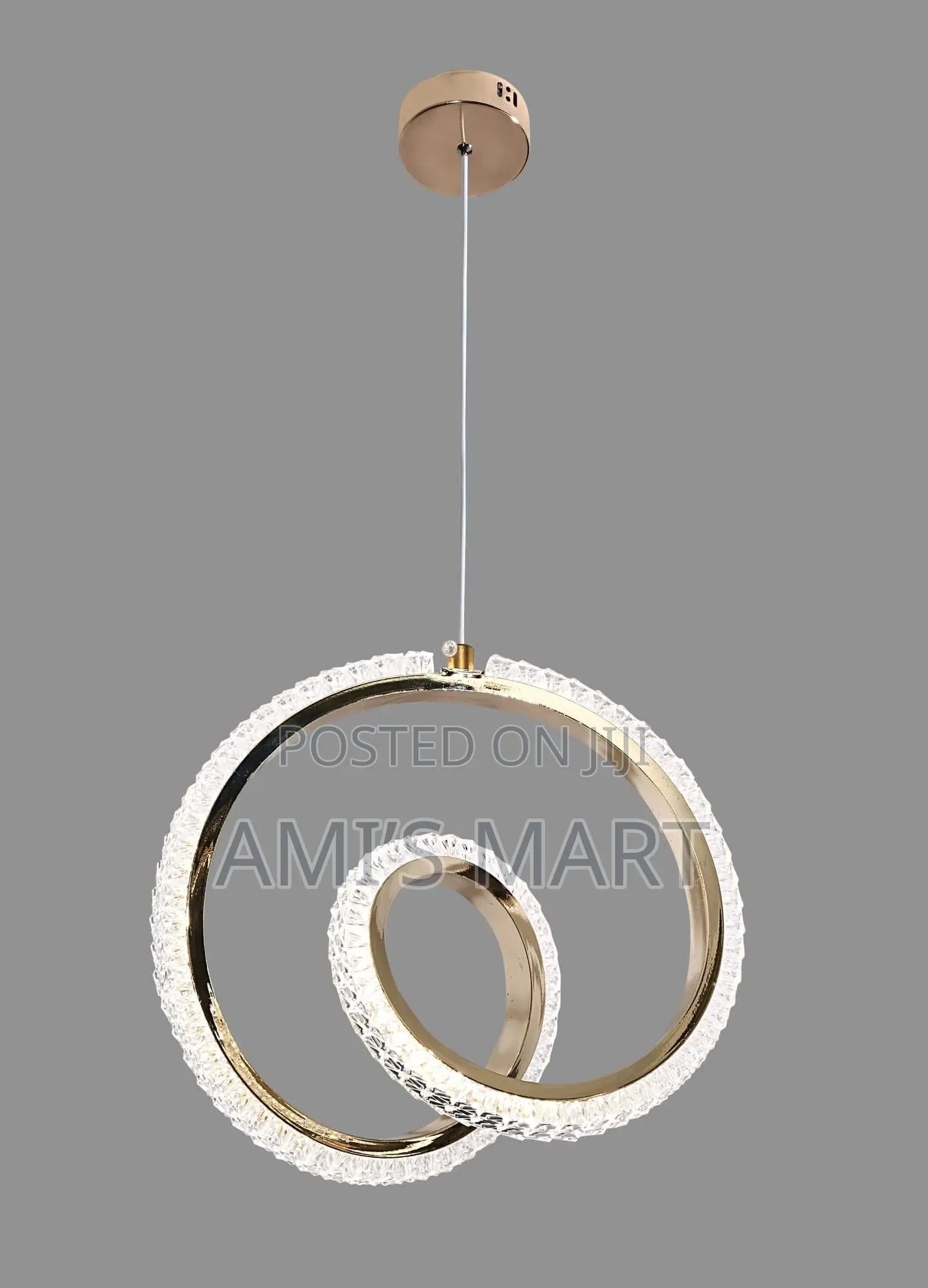 Fancy Crystal Design Pendant Drop Chandelier Light.