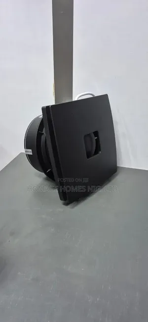 6" Toilet / Bathroom Extractor Fan Black 01
