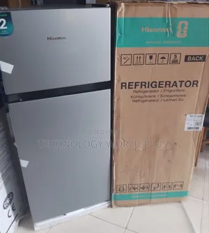 Hisense 124litr Refrigerator ( REF172DR) With 2 Shelf, Top Freezer