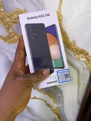 New Samsung Galaxy A52 5G 128 GB Black