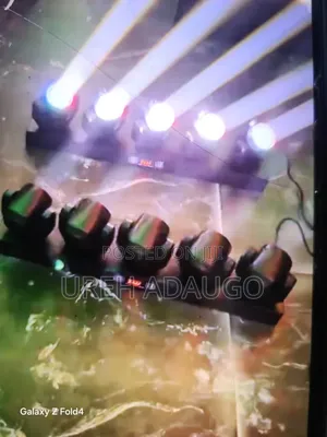 5 Moving Heads With Lesser
