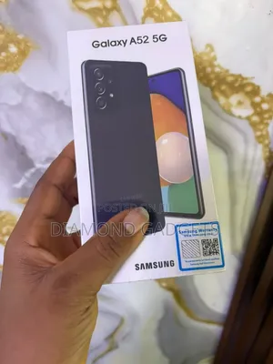 New Samsung Galaxy A52 5G 128 GB Black