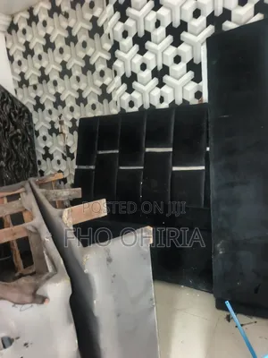 6ft by 6ft Bed Frame With Mattress and 2 Side Stool