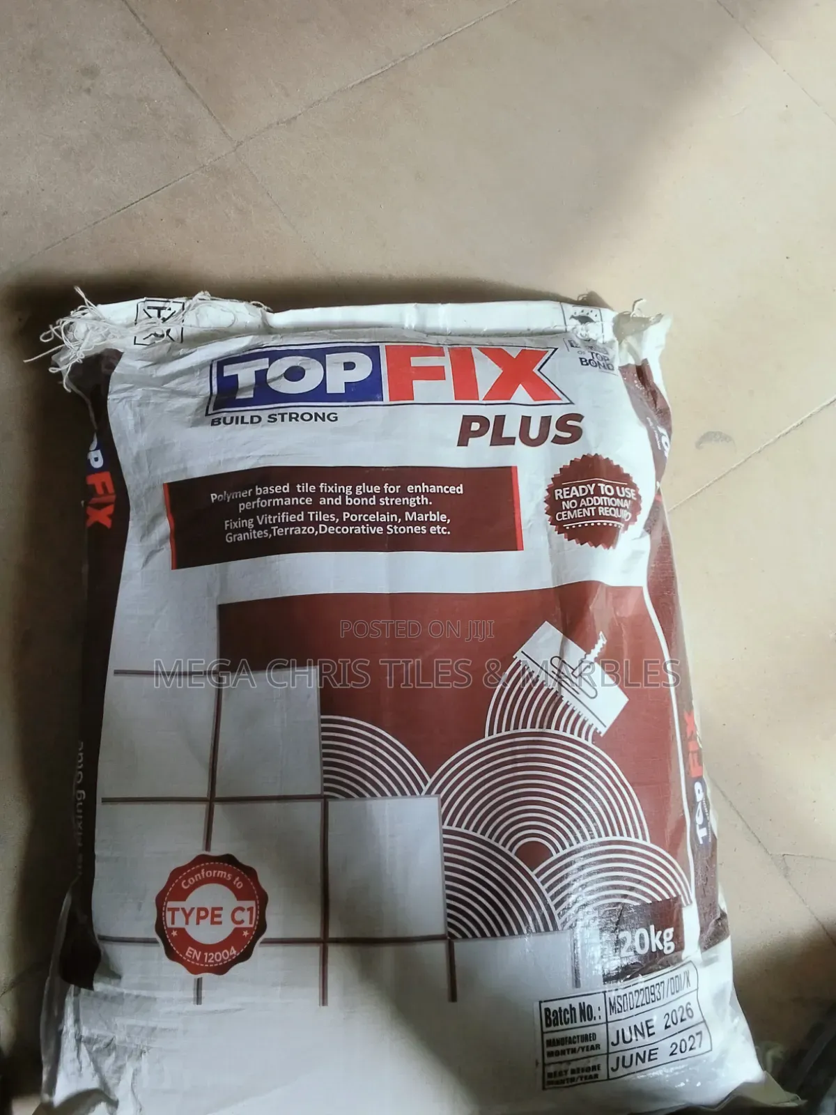 Topfix Plus Gum Cement,for Your Pool and Tiles.