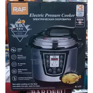 RAF Digital Non Stick Pressure Cooker Pot - 6Litres