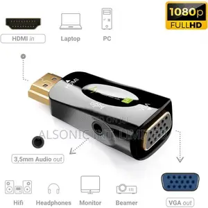 High-Quality HDMI to VGA Adapter