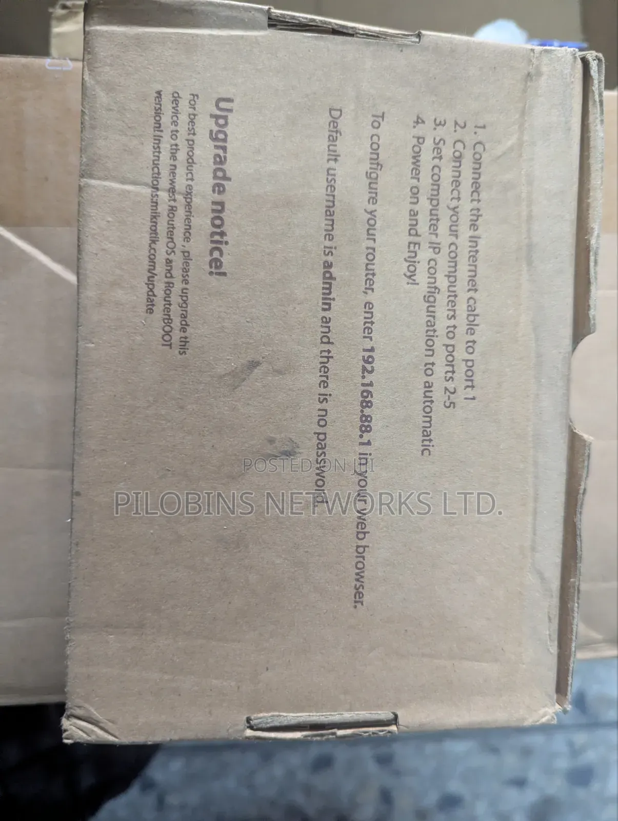 Mikrotik Routerboard Rb750 R2