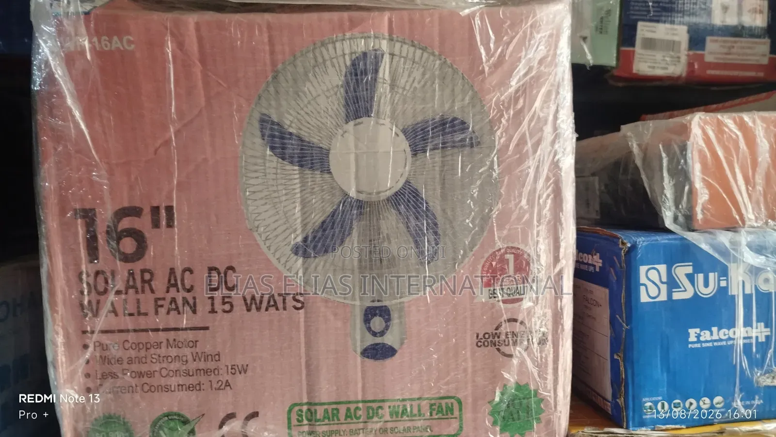 Rechargeable Wall Fan
