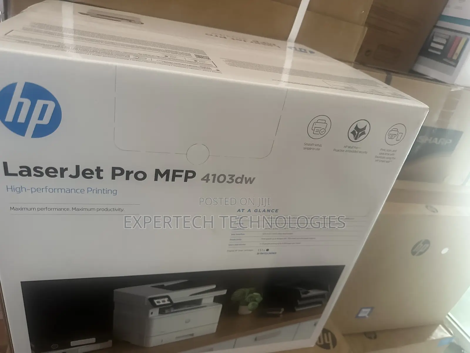 HP Laserjet Pro 4103dw Multifunction Printer (2z627a)