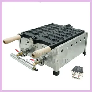 Commercial Gas Fish Waffle Maker/Machine