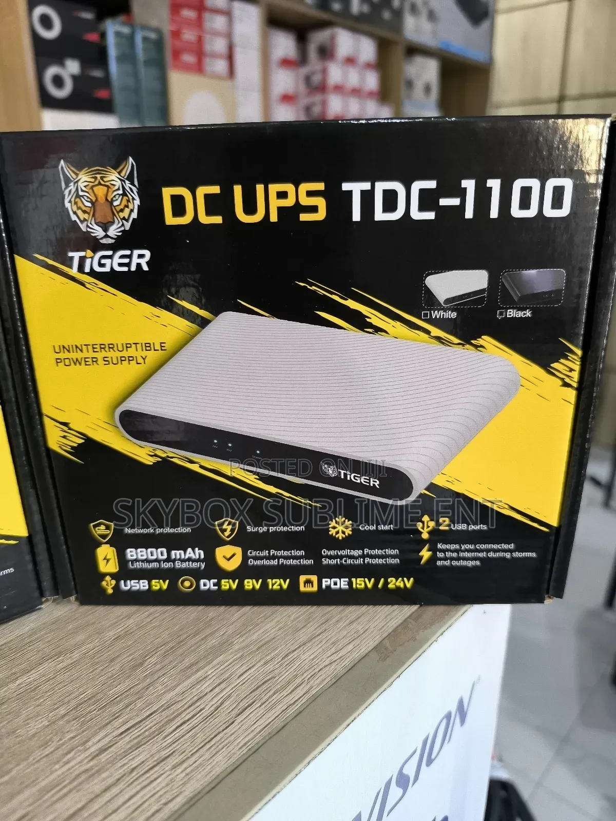 Tiger Dc Ups 8800mah