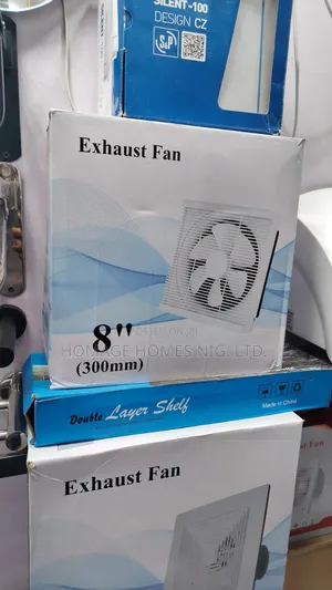 8" Wall Mounted Extractor Fan Homage