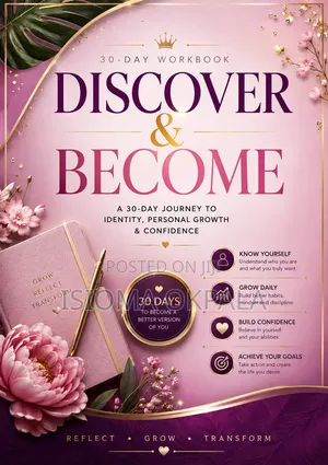 Discover Become – 30-Day Personal Growth Workbook