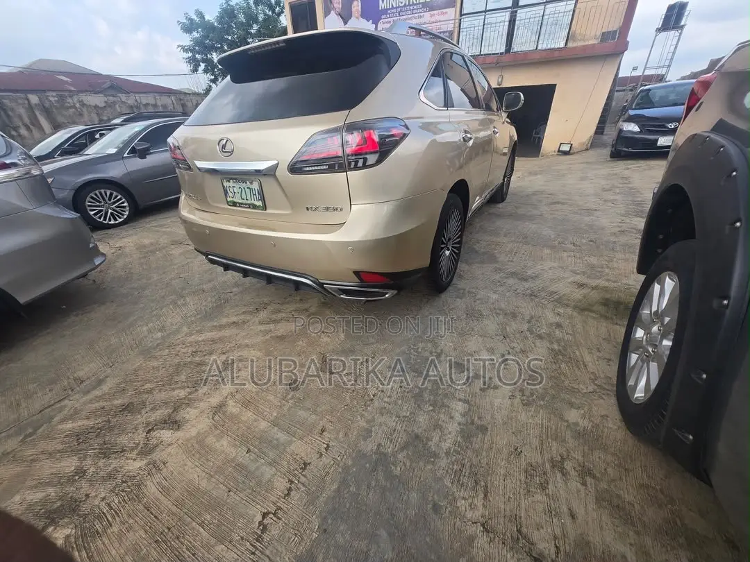 Lexus RX 2012 Gold