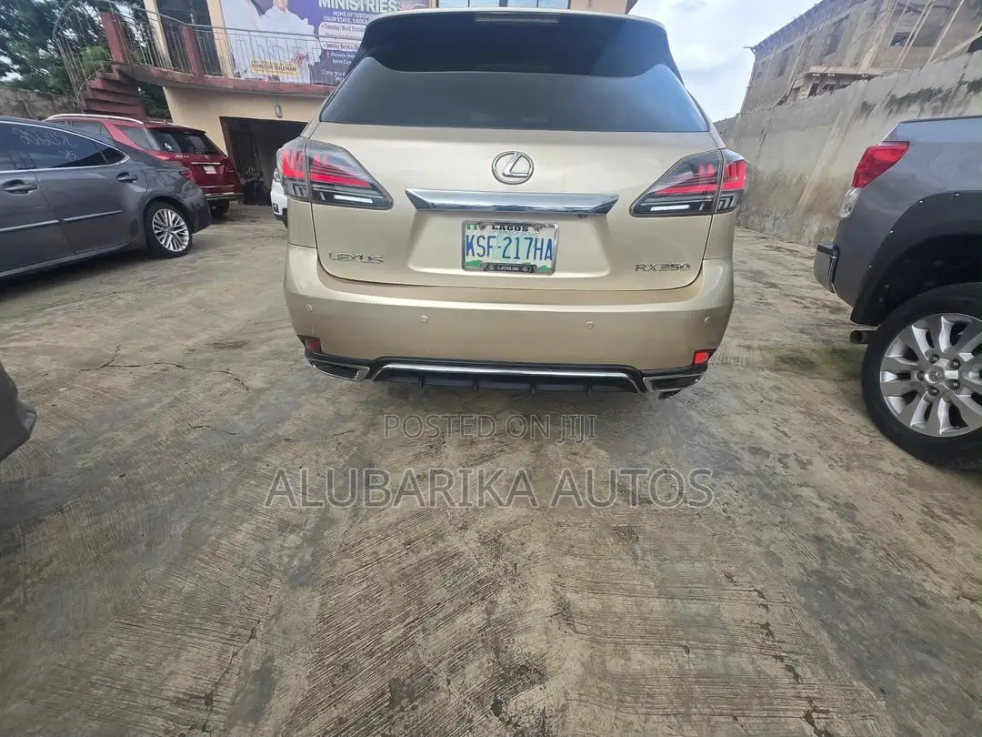 Lexus RX 2012 Gold