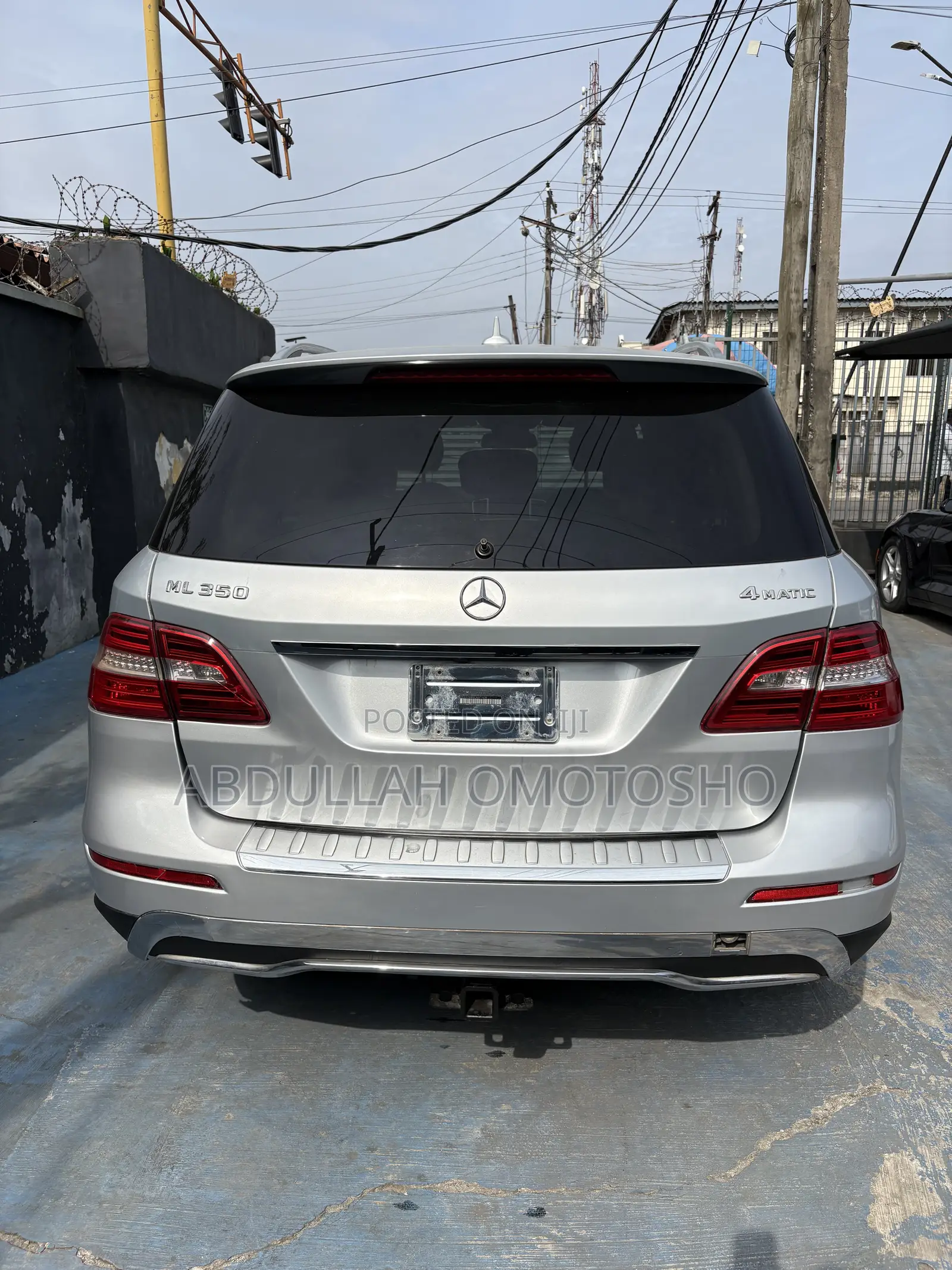 Mercedes-Benz M Class 2012 Silver