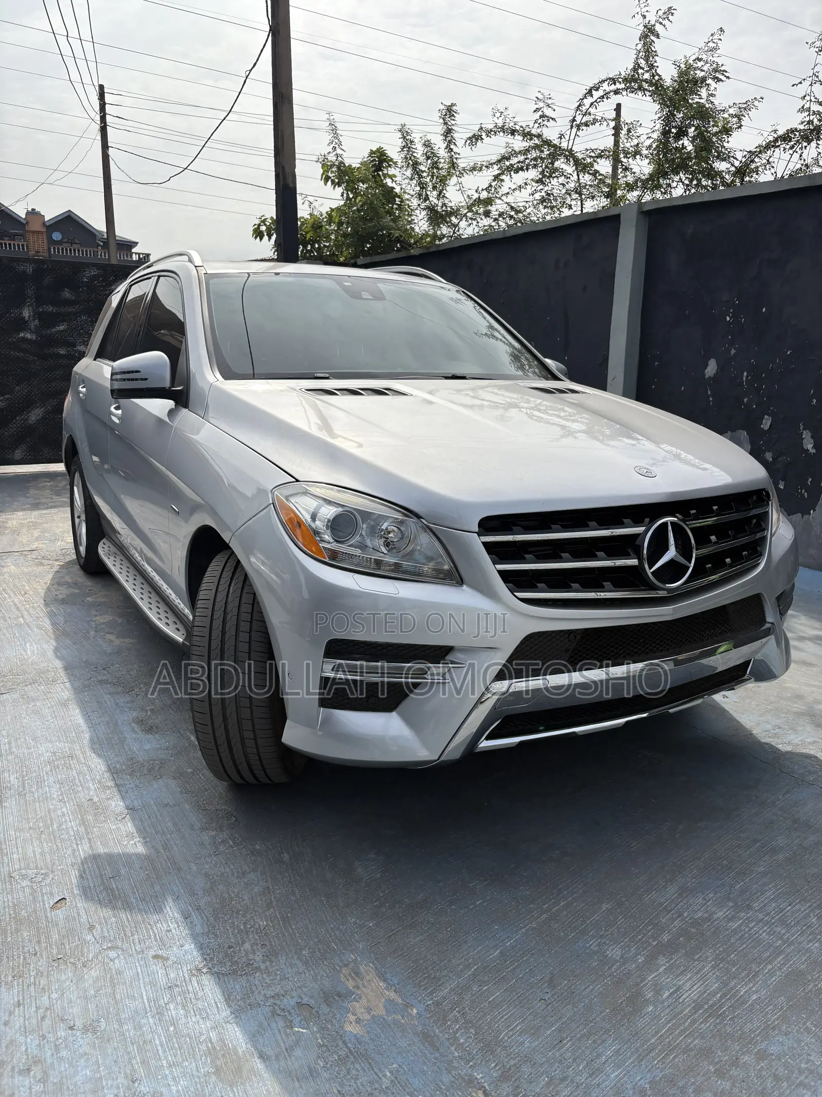 Mercedes-Benz M Class 2012 Silver