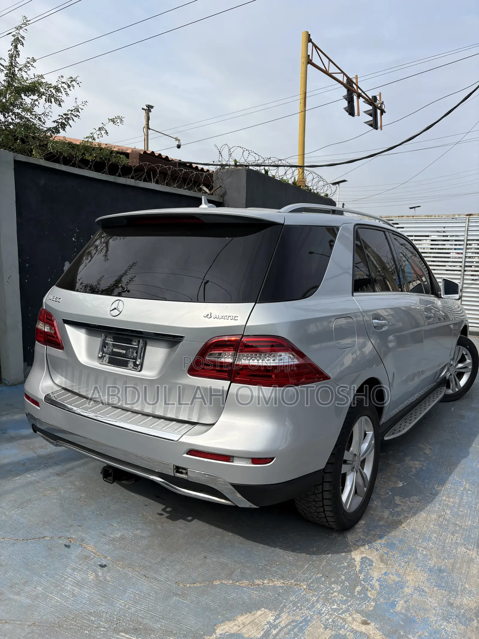 Mercedes-Benz M Class 2012 Silver
