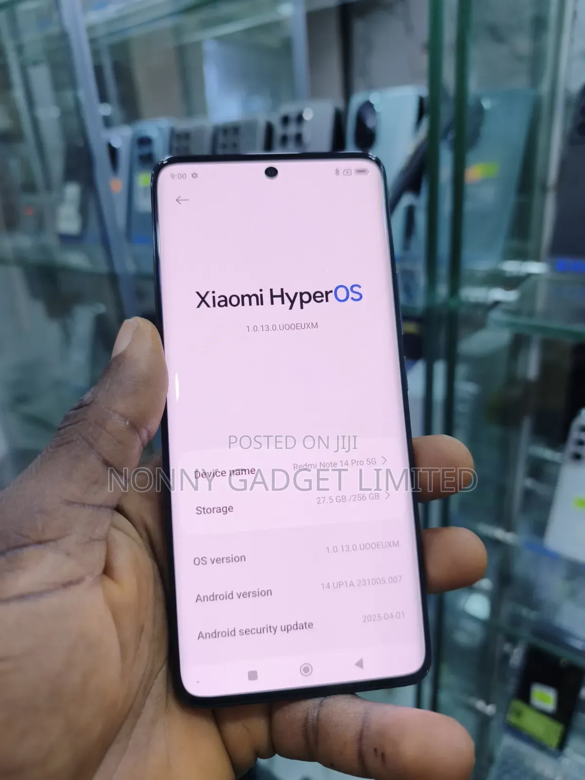 Xiaomi Redmi Note 14 Pro 5G 256 GB Black
