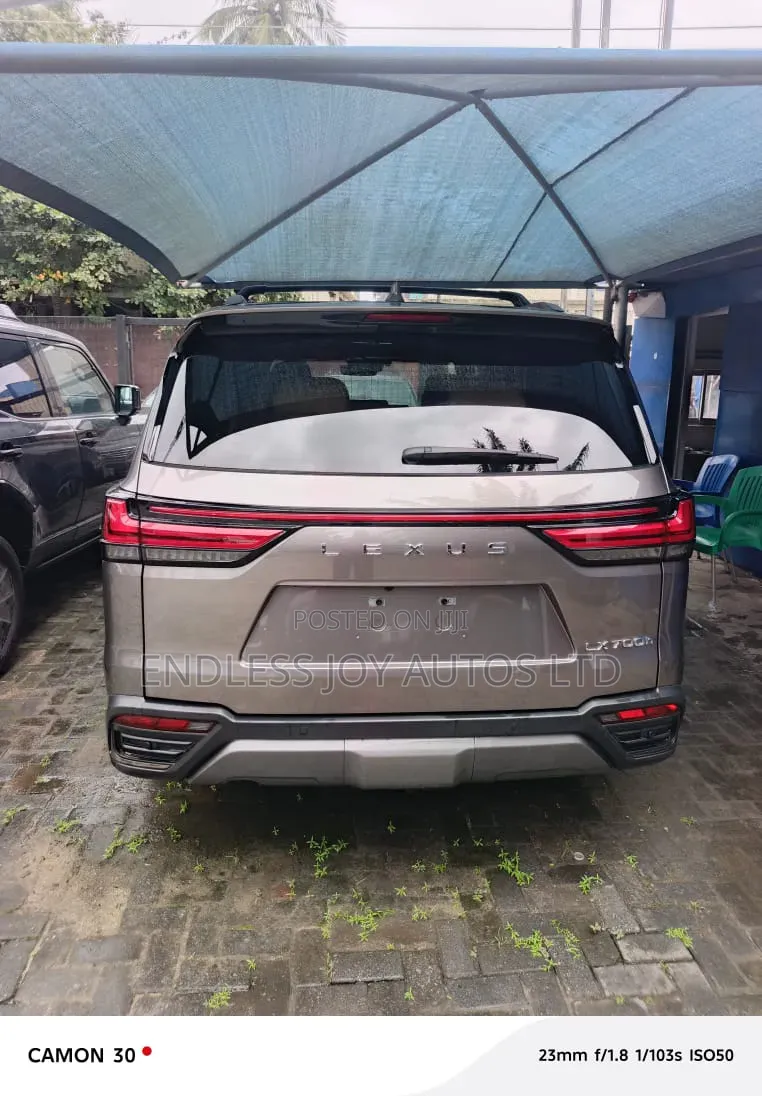 New Lexus LX 2027 Gray