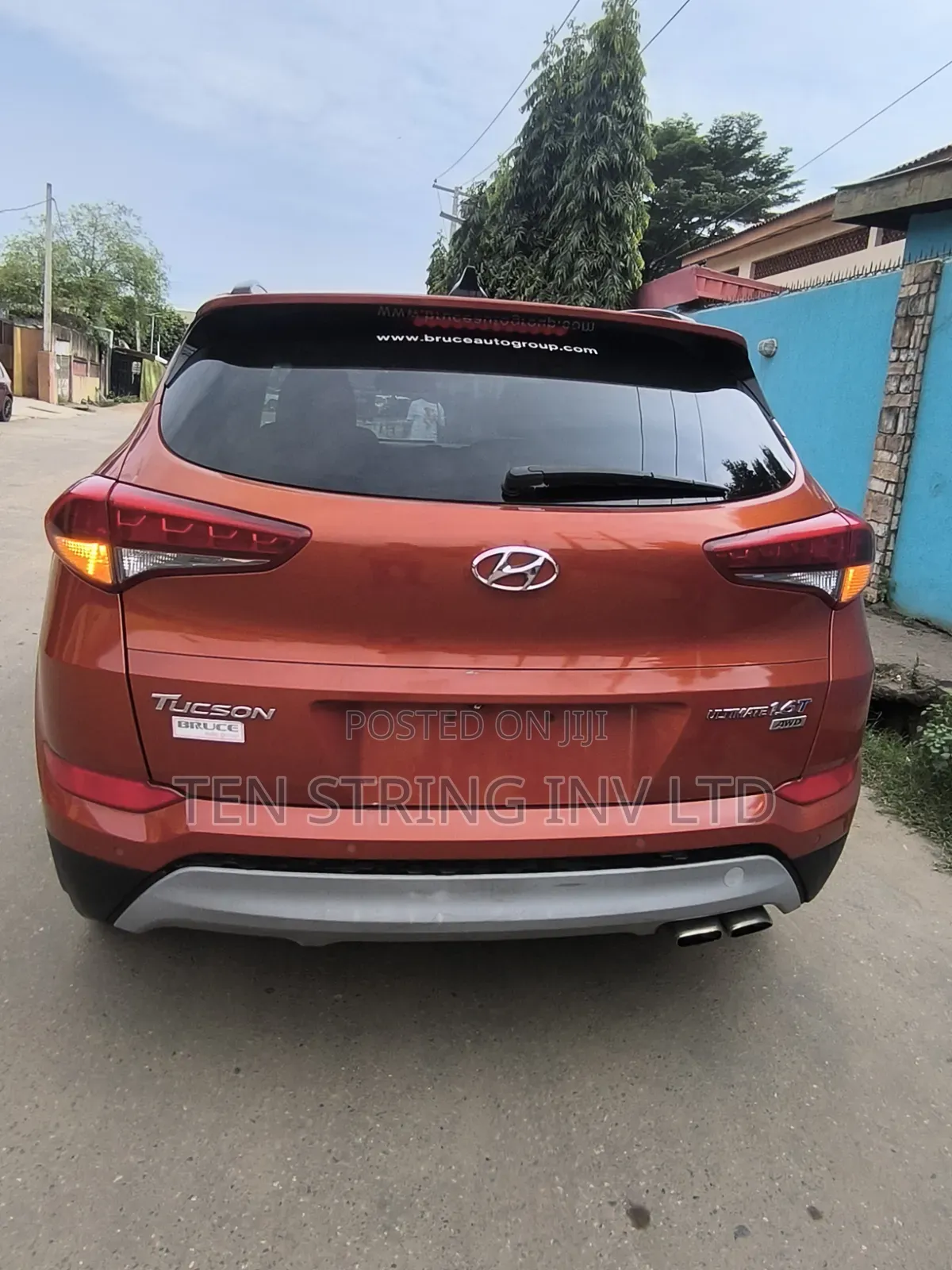 Hyundai Tucson 2017 Red