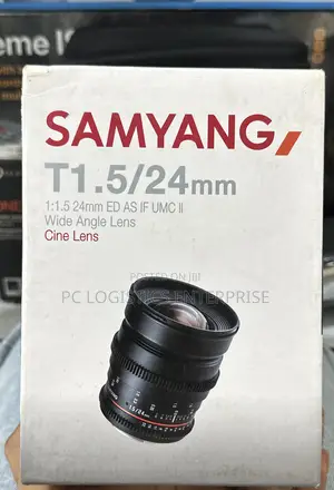 Samyang T1.5/24mm Wide-Angle Cine Lens