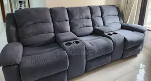 Sofa 2103.5" Wide Home Sofa With Cup Holder (From USA)