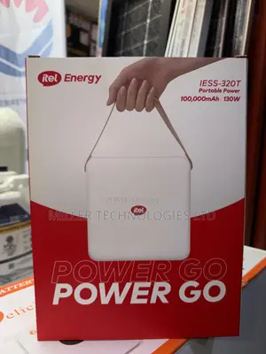 Itel PowerGo 100,000mAh 130W Portable Power Station (IESS-320T)