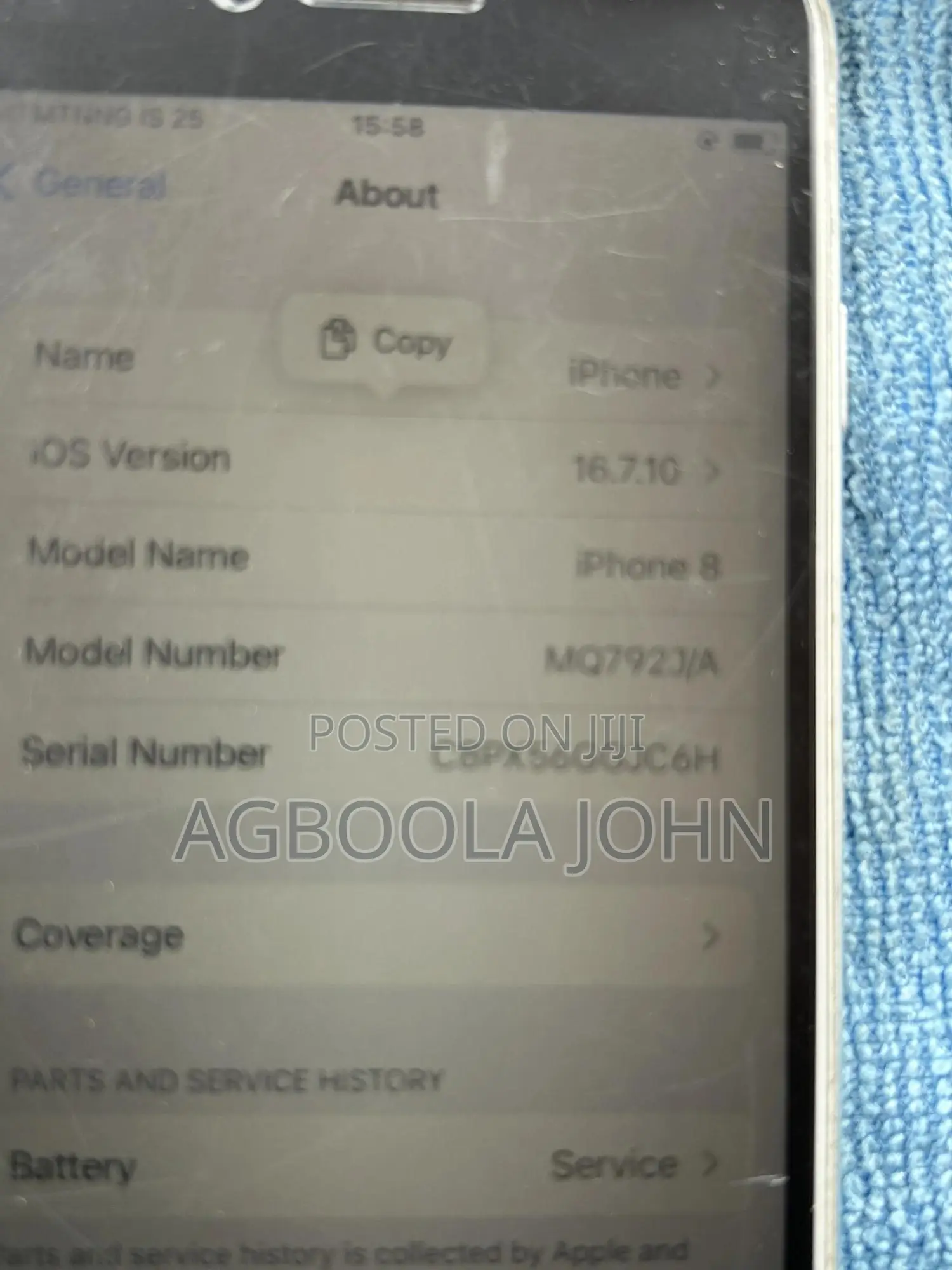 Apple iPhone 8 64 GB Silver
