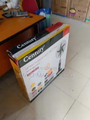 BRAND NEW Century 18" Five-Blade Rechargeable Mist Fan FRC-45-K